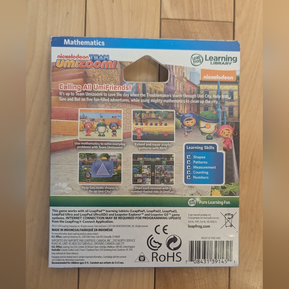 Mathematics Learning Game - Green - Picture 2 of 2